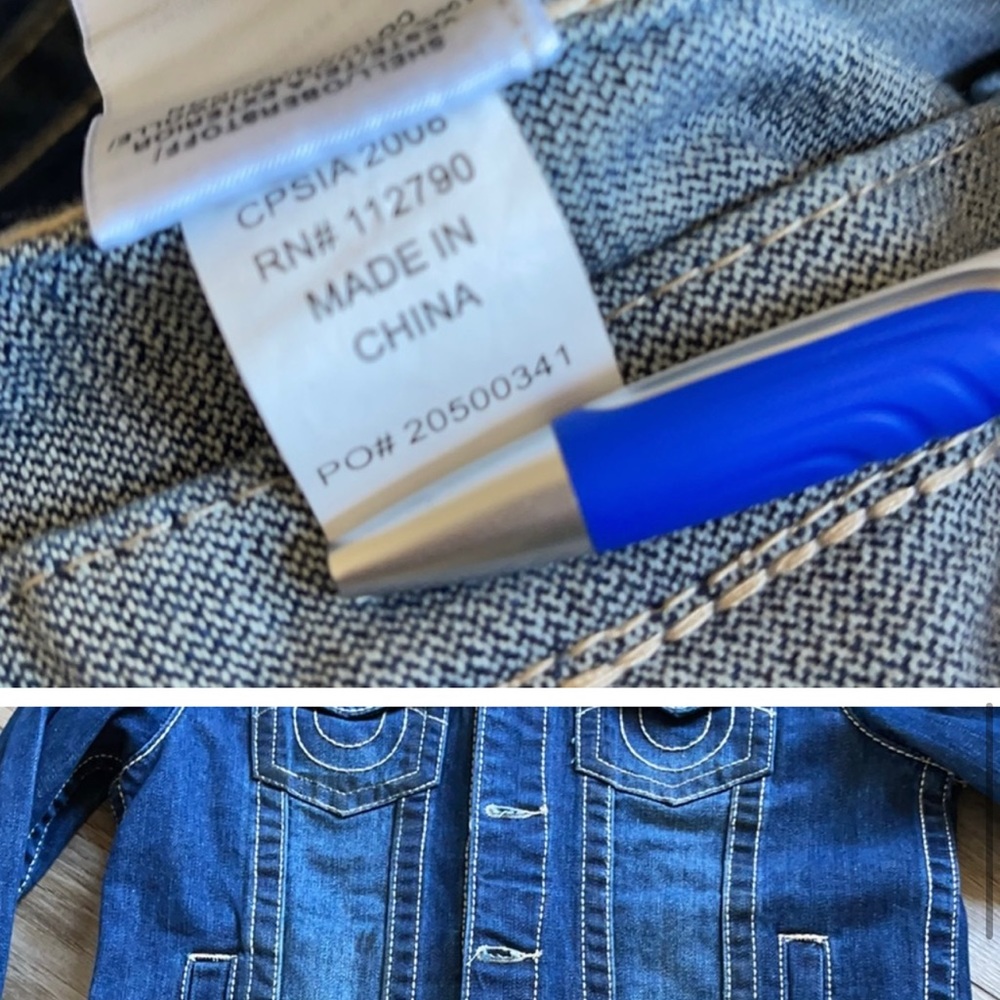 Authentic True Religion denim jacket - Picture 8 of 9